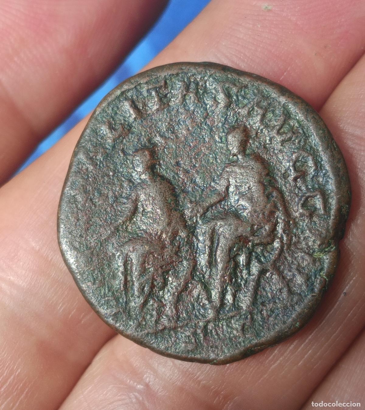 Monedas Imperio Romano: Sestercio de Filipo II
