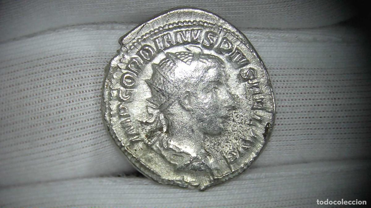 Monnaies Empire Romain: SKU 122-380006 Gordiano III Antoniniano, ''VIRTVS AVG'' MBC