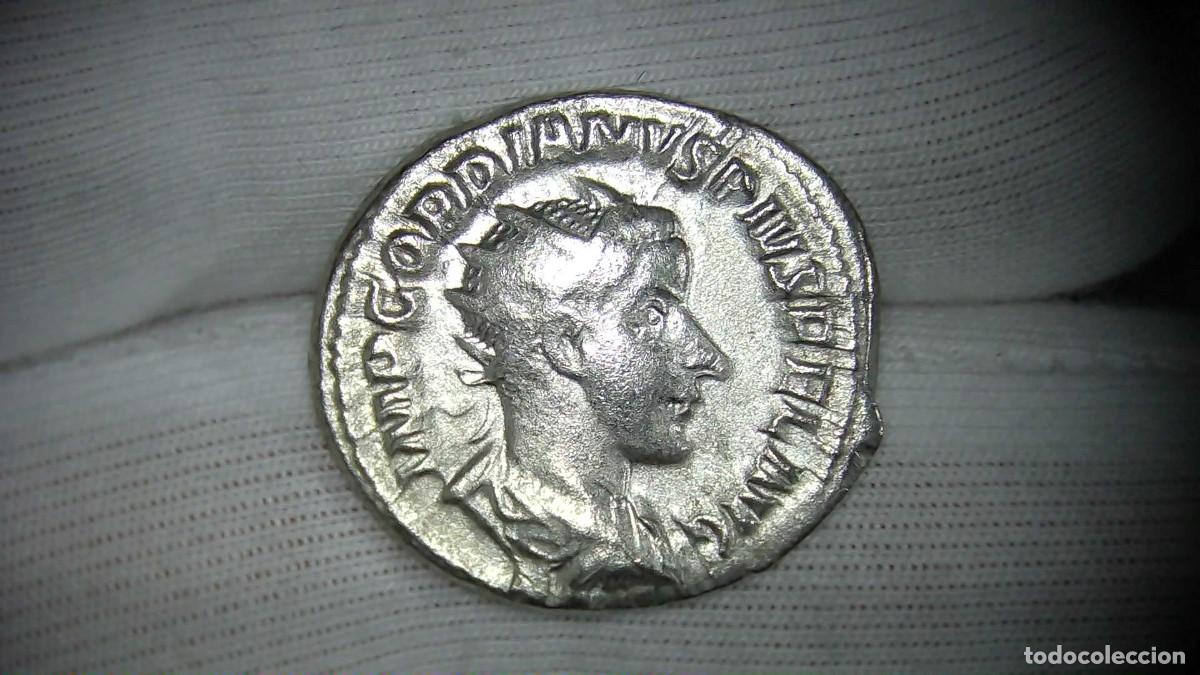 Monnaies Empire Romain: SKU- 122-380005 Gordiano III Antoniniano, ''CONCORDIA MILIT'' MBC