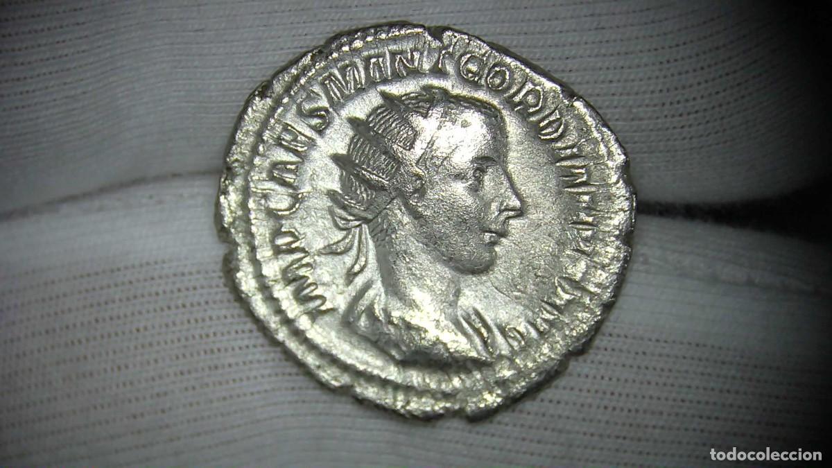 Monnaies Empire Romain: SKU 122-380003 Gordiano III Antoniniano, ''ROMAE AETERNAE'' MBC+