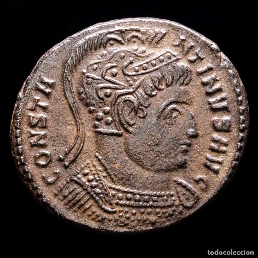 Monedas Imperio Romano: Constantino I (307-337 d.C.) Follis. BEATA TRANQVILLITAS (5081)