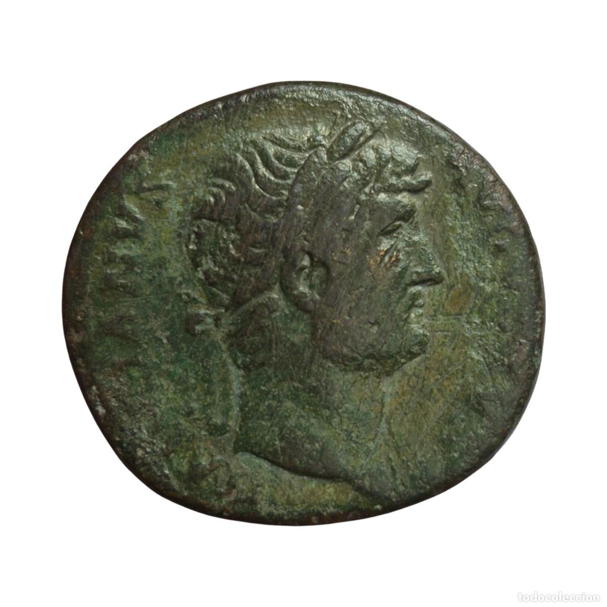 Monedas Imperio Romano: NT/ SESTERCIO ADRIANO REV. DIANA (A1125)