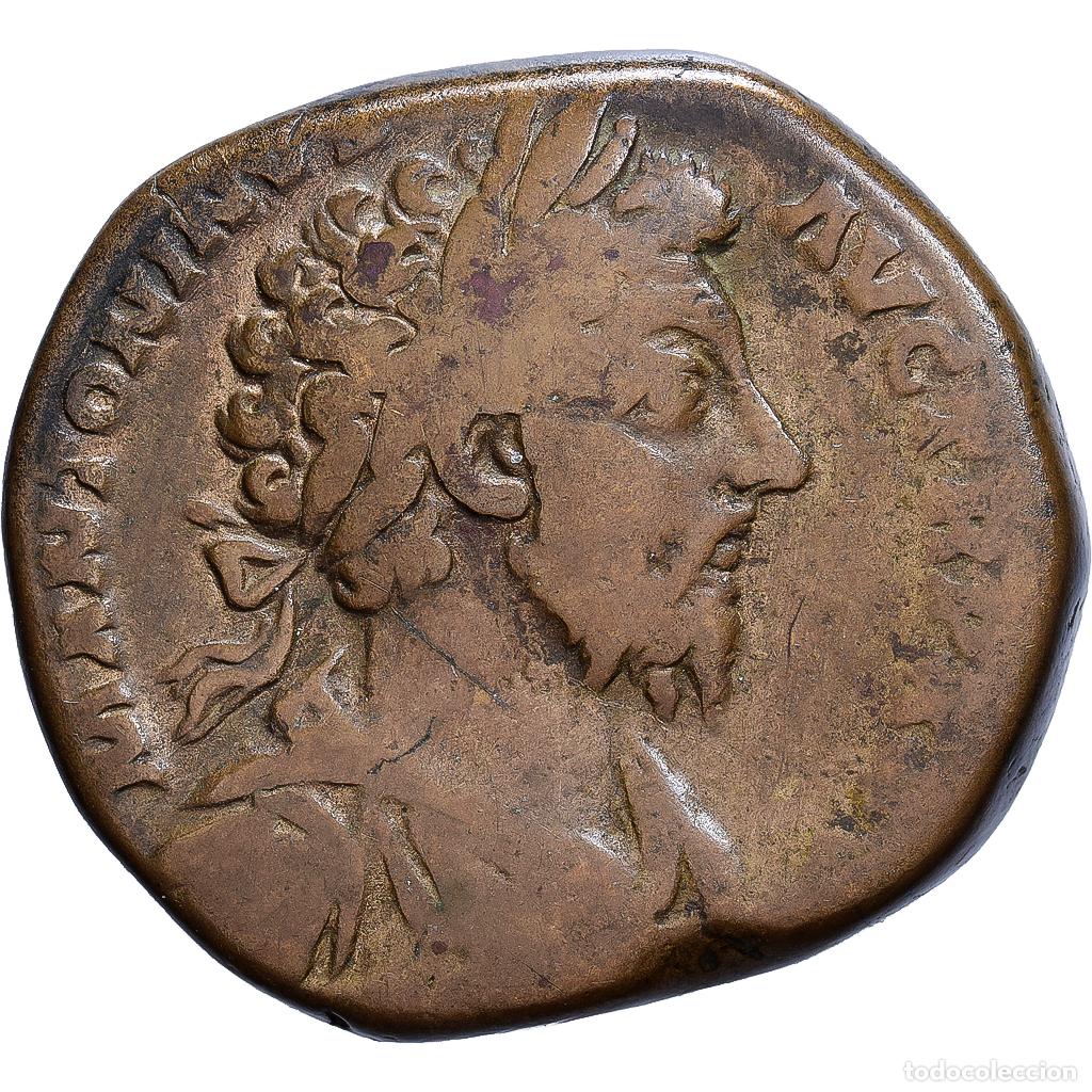 Monedas Imperio Romano: [#1545552] Roman Empire, Marcus Aurelius, Sestercio, 172-173, Rome, Bronce, BC+, RIC:1066