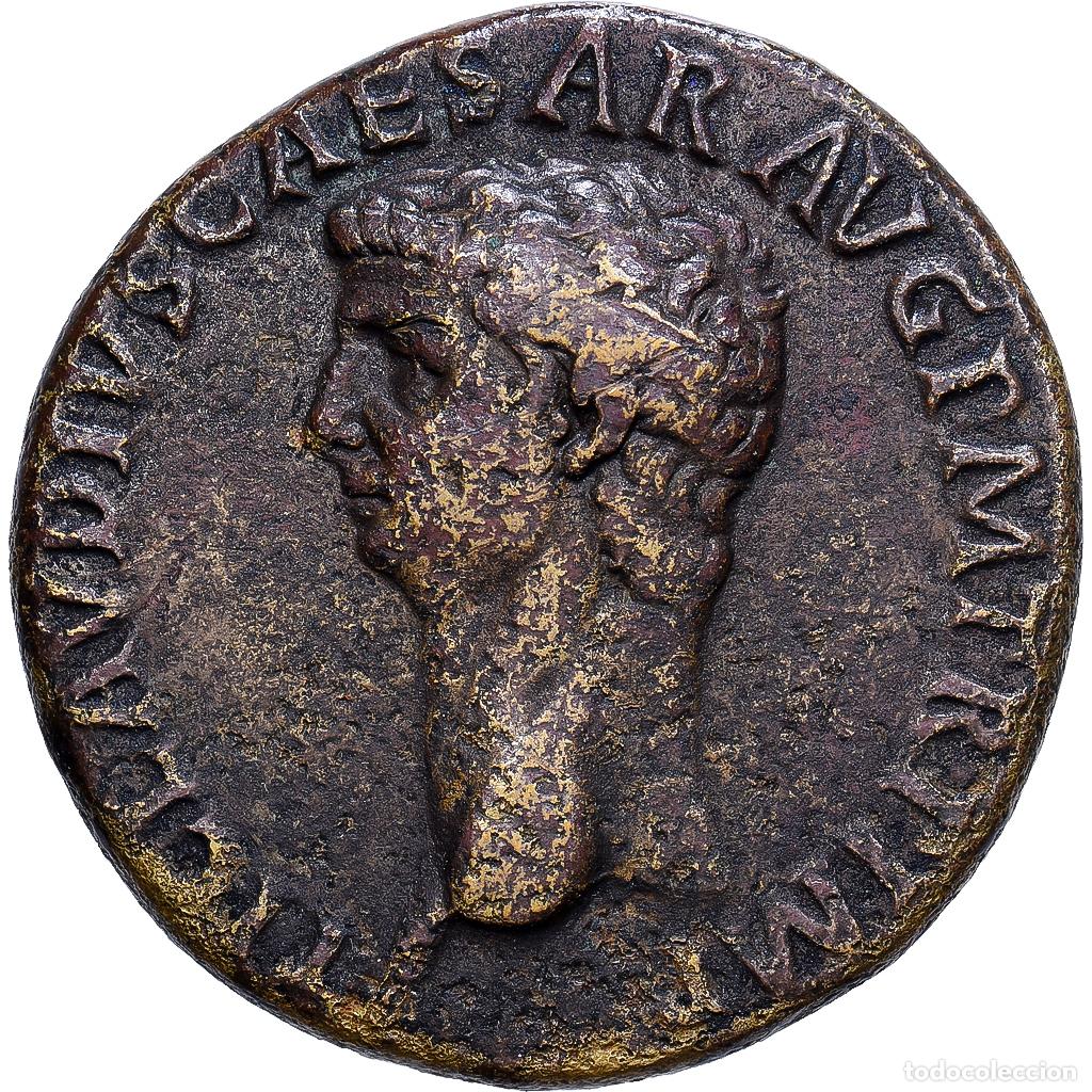 Monedas Imperio Romano: [#1545549] Roman Empire, Claudius, Dupondius, 41-50, Rome, Bronce, MBC, RIC:94