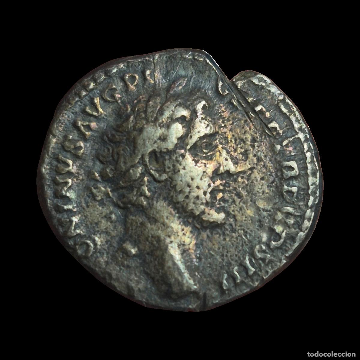 Monedas Imperio Romano: NT/ DENARIO ANTONINO PIO Y MARCO AURELIO (A1130)