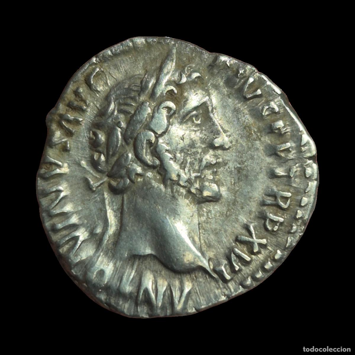 Monedas Imperio Romano: NT/ DENARIO ANTONINO PIO REV. CLEMENCIA (A1129)