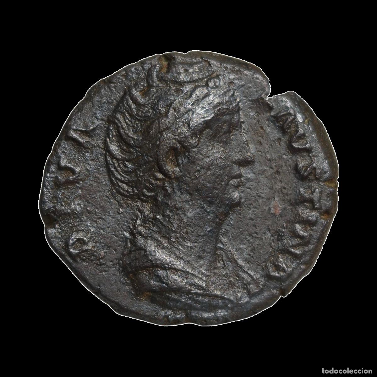 Monedas Imperio Romano: NT/ AS FAUSTINA I REV. AETERNITAS (A951)