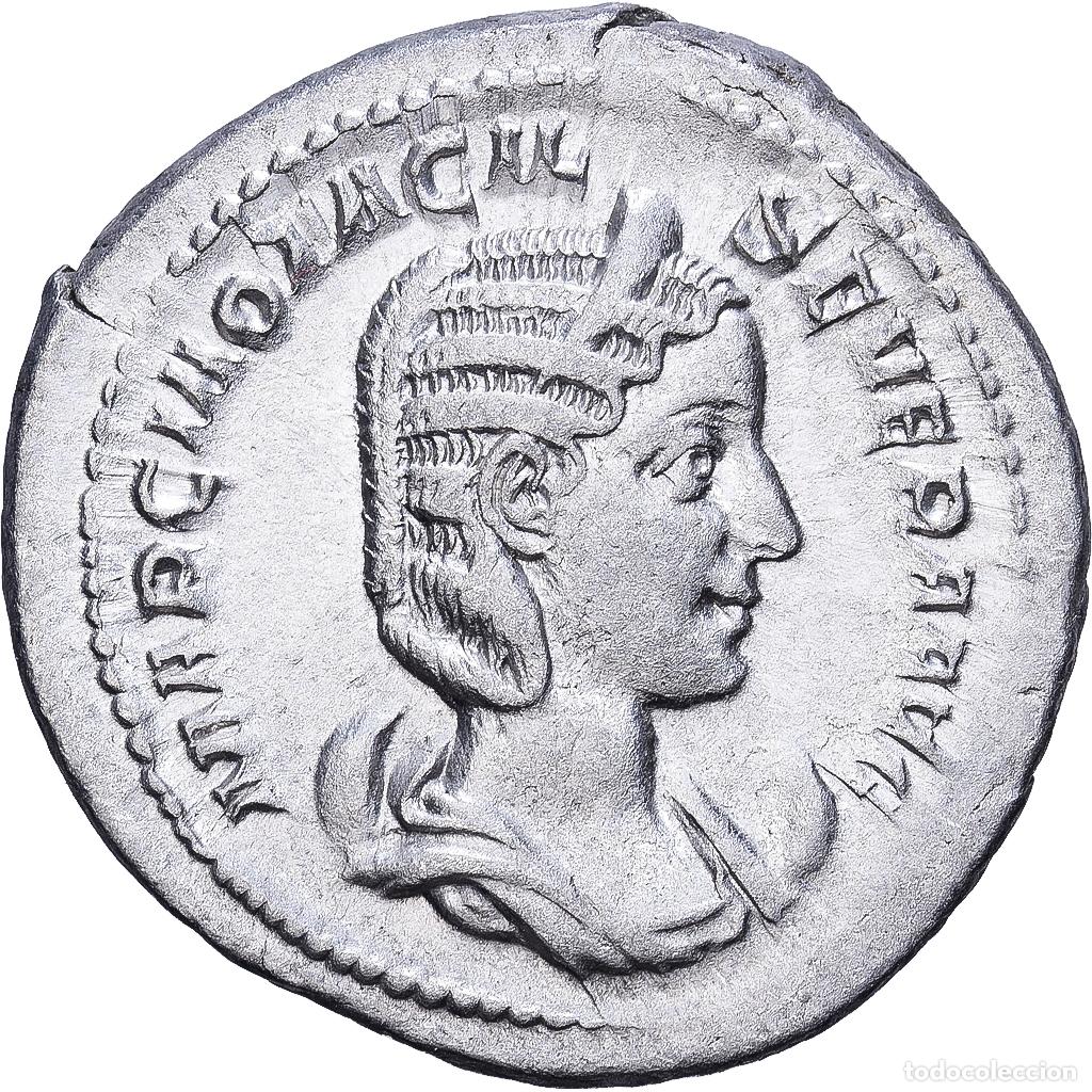 Monedas Imperio Romano: [#1545566] Roman Empire, Otacilia Severa, Antoninianus, 244-249, Antioch, Plata, MBC+