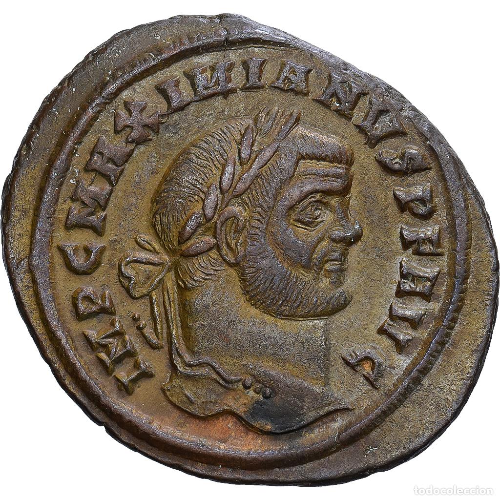 Monedas Imperio Romano: [#1545766] Roman Empire, Maximianus, Follis, 295, Lyon - Lugdunum, Bronce, EBC, RIC:3b