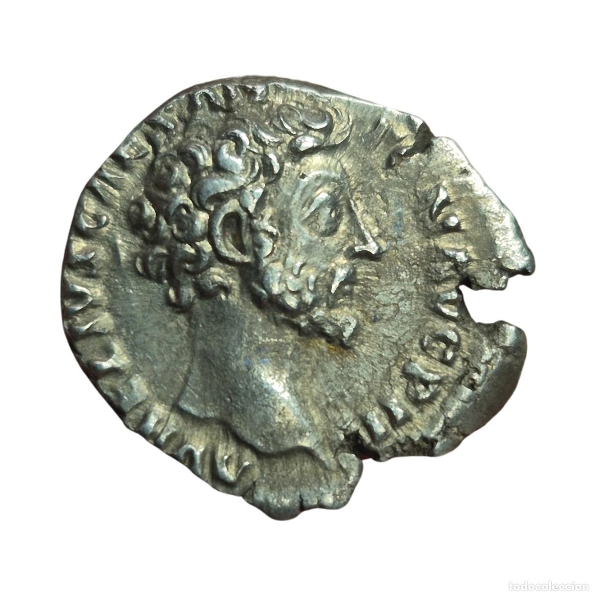 Monedas Imperio Romano: NT/ DENARIO MARCO AURELIO REV. VIRTUS (A1135)