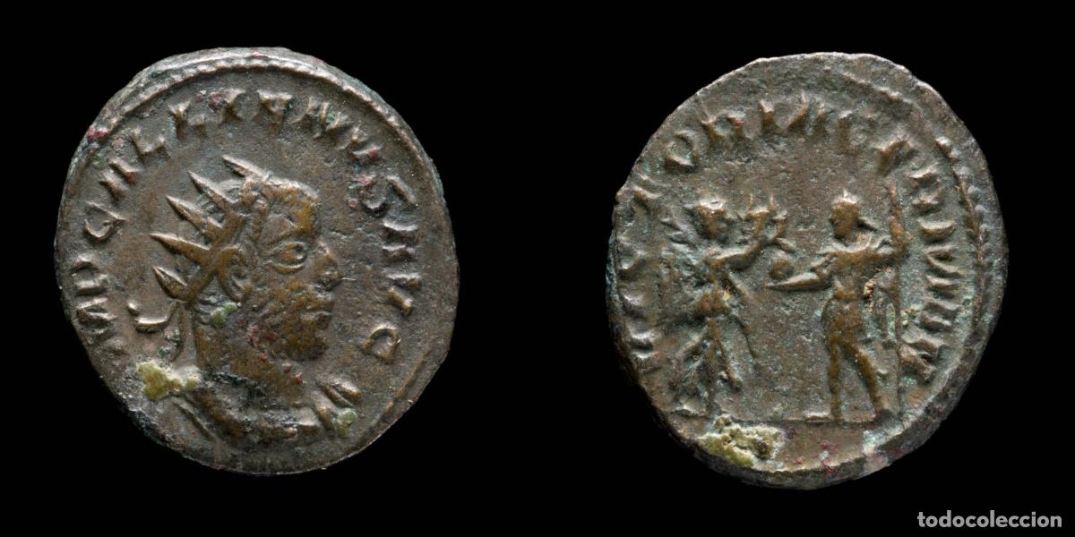 Moedas Imp&eacute;rio Romano: Antoniniano de Galieno- VICTORIA AETERNA - 21 mm / 4.20 gr.
