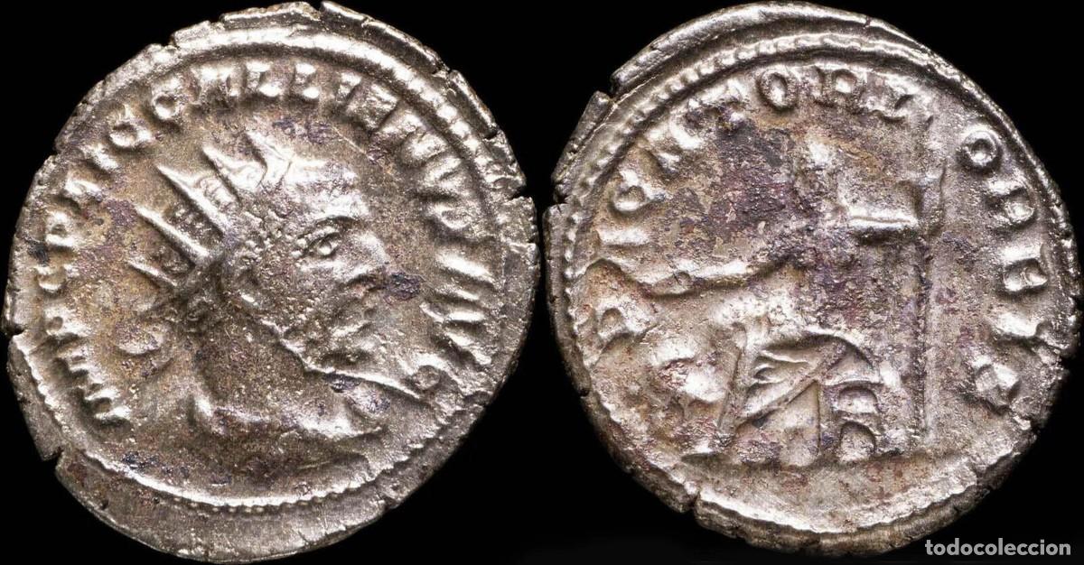 Moedas Imp&eacute;rio Romano: Antoniano de Galieno - PACATORI ORBIS - 25 mm / 4.18 gr.