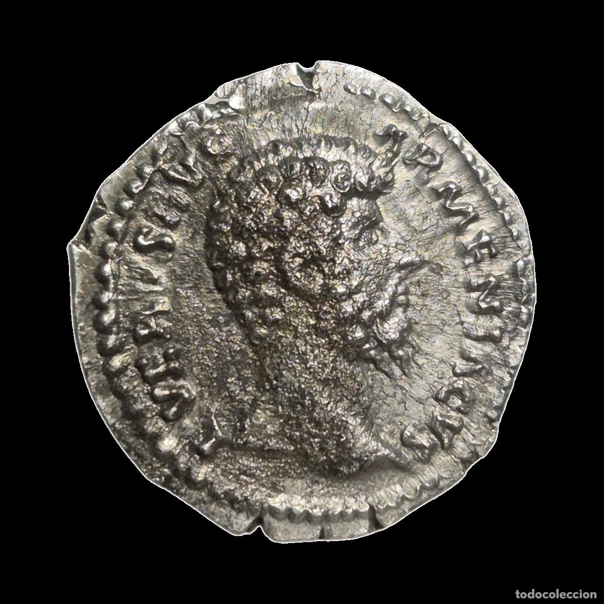 Monedas Imperio Romano: NT/ DENARIO LUCIO VERO REV. MARTE (A954)