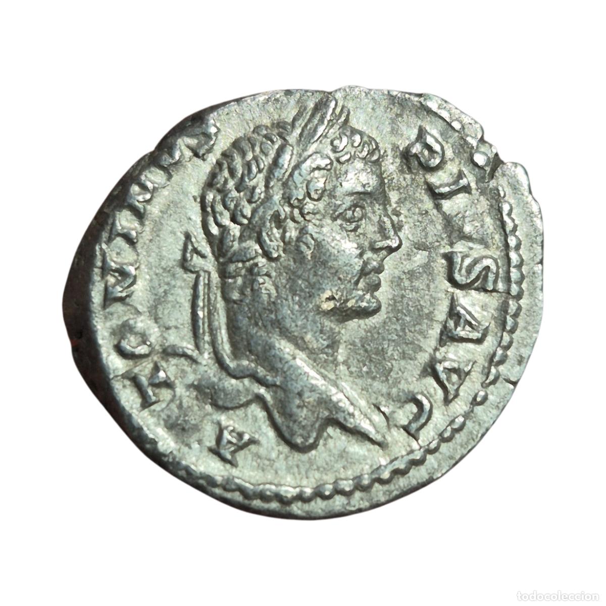 Monedas Imperio Romano: NT/ DENARIO CARACALLA REV. MARTE ESTANTE (A1153)