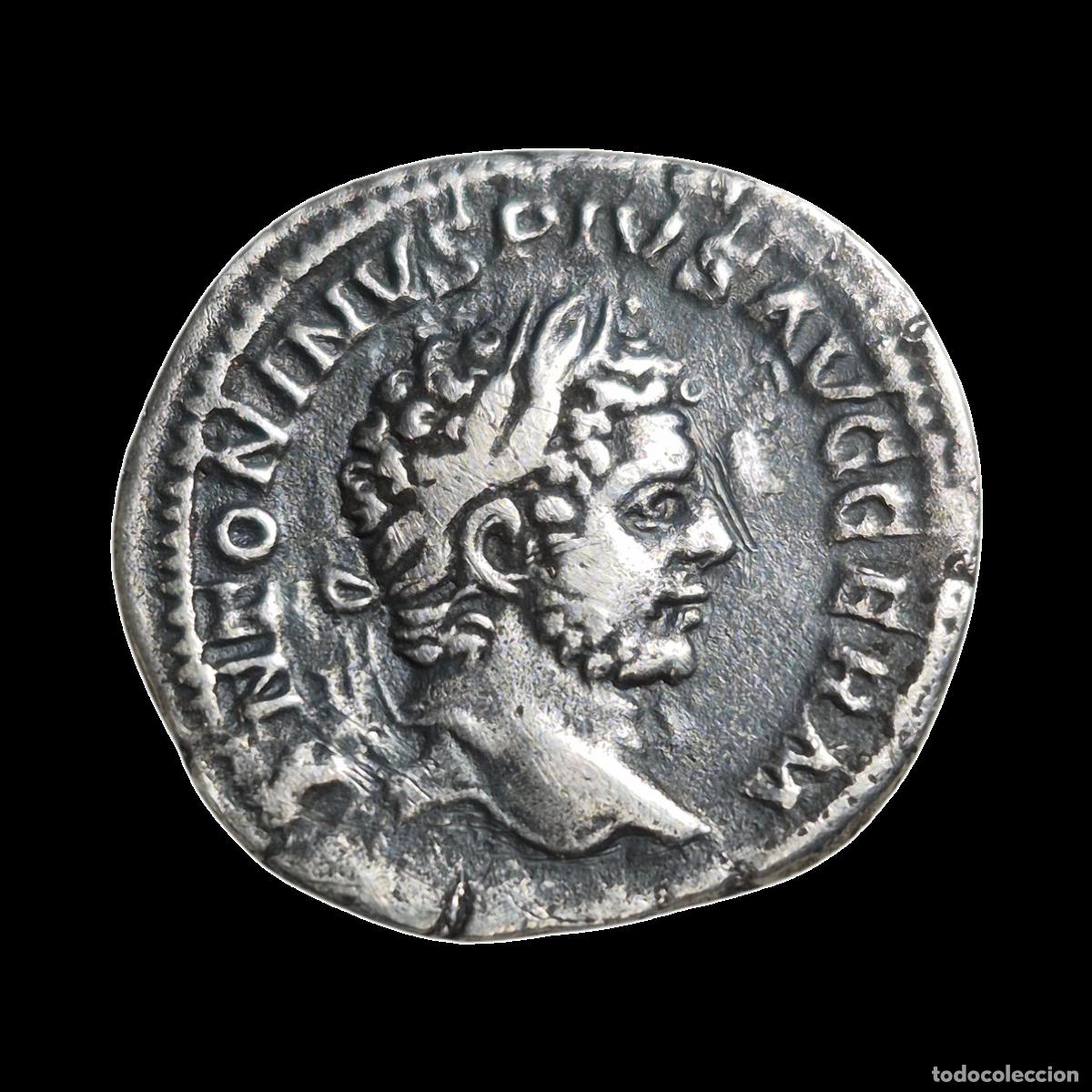 Monedas Imperio Romano: NT/ DENARIO CARACALLA REV. LIBERALITAS ESTANTE (A960)