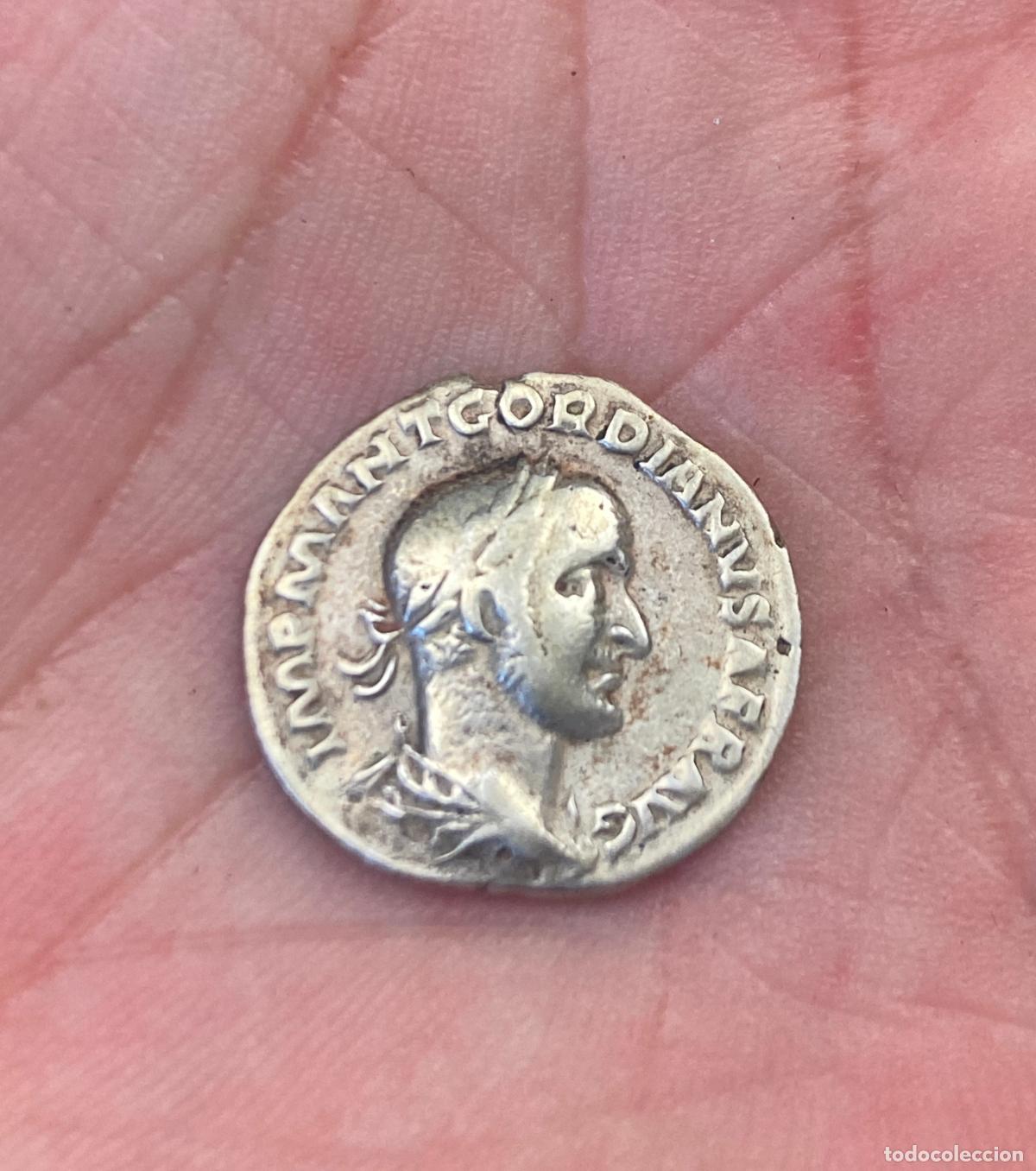 Monedas Imperio Romano: BONITO DENARIO GORDIANO I, AUTENTICO - VER FOTOS