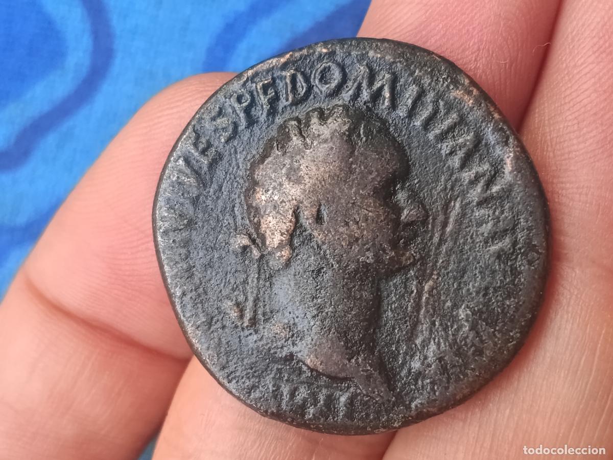Monedas Imperio Romano: Sestercio de Domiciano