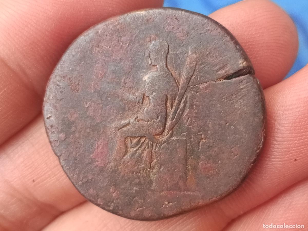 Monedas Imperio romano: Sestercio romano de Sabina - Foto 2