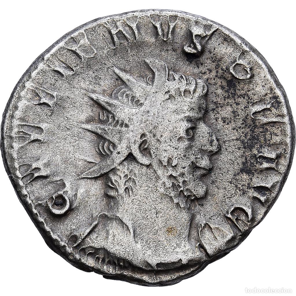 Monedas Imperio Romano: [#1545538] Roman Empire, Gallienus, Antoninianus, 258-259, Lugdunum, Plata, MBC