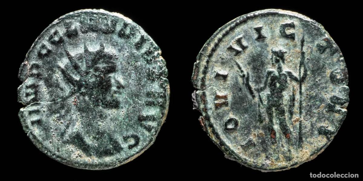 Roman Empire Coins: Antoniniano de Claudio II - IOVI VICTORI - 21 mm / 3.31 gr.