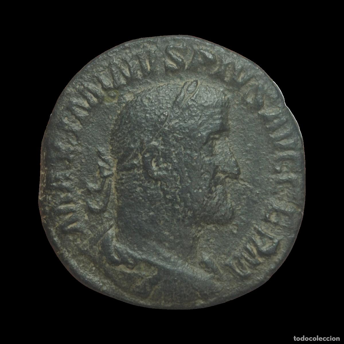 Monedas Imperio Romano: NT/ SESTERCIO MAXIMINO I REV. VICTORIA GERMANICA (A969)