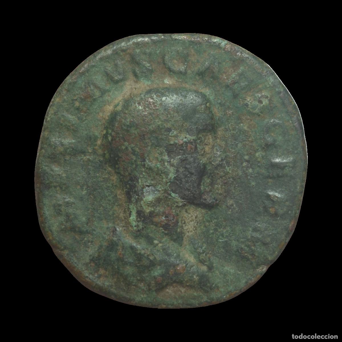 Monedas Imperio romano: NT/ SESTERCIO MAXIMO REV. IMPLEMENTOS RELIGIOSOS (A970) - Foto 1