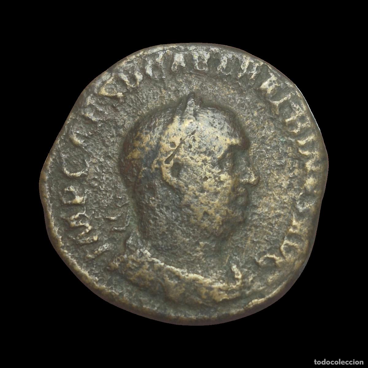 Monedas Imperio Romano: NT/ SESTERCIO BALBINO REV. LIBERALITAS ESTANTE (A971)