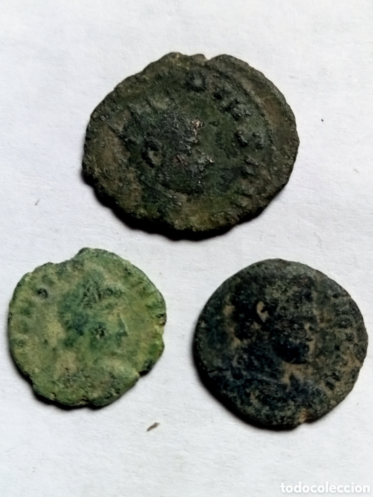 Monedas Imperio Romano: 3 BAJO IMP - SIGLO IV - FRAC.CENT
