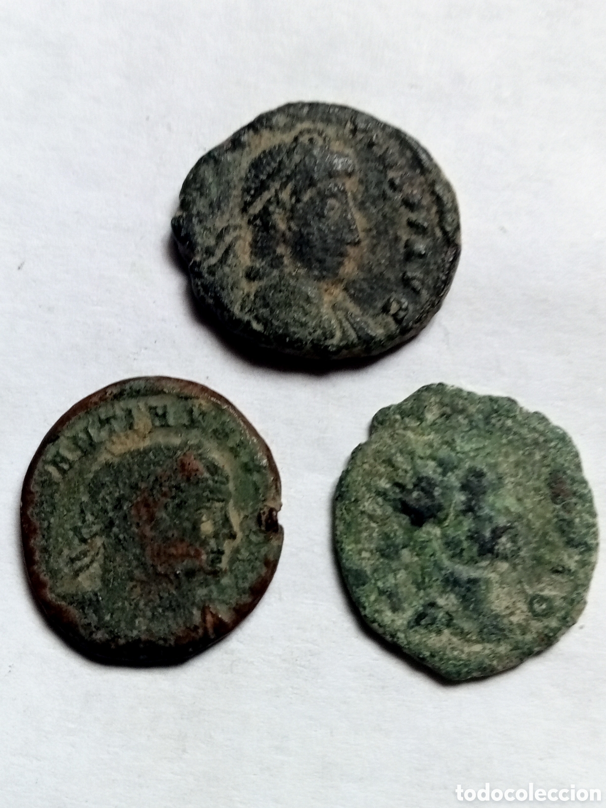Monedas Imperio Romano: 3 BAJO IMP. - SIGLO IV - FRAC.CENT