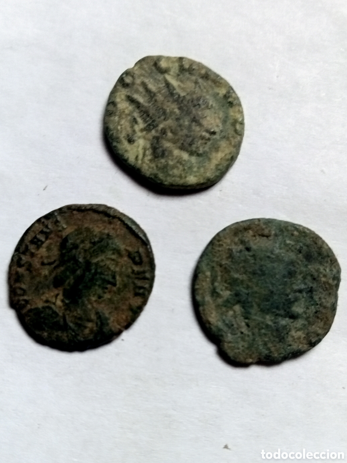 Monedas Imperio Romano: 3 BAJO IMP. - SIGLO IV - FRAC.CENT