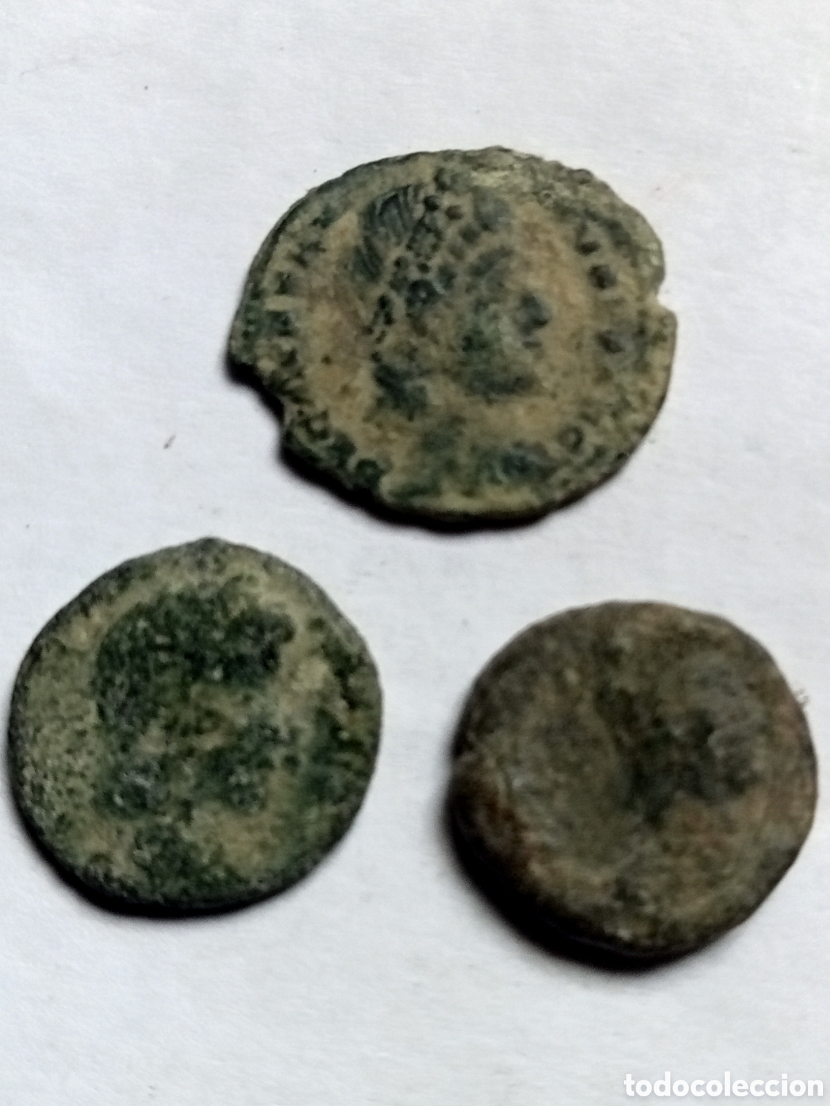Monedas Imperio Romano: 3 BAJO IMP. - SIGLO IV - FRAC.CENT