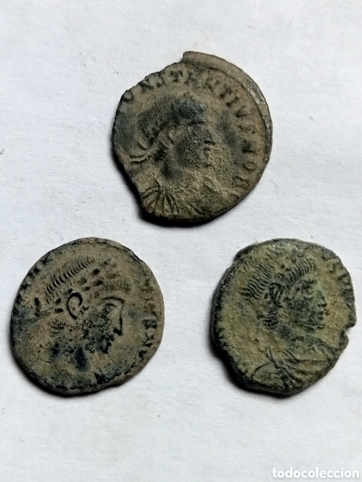 Monedas Imperio Romano: 3BAJO IMP. - SIGLO IV - FRAC.CENT