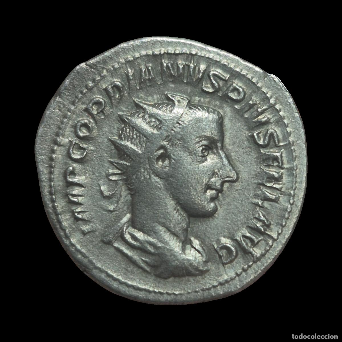 Monedas Imperio Romano: NT/ ANTONINIANO GORDIANO III REV. FELICITAS ESTANTE (A973)
