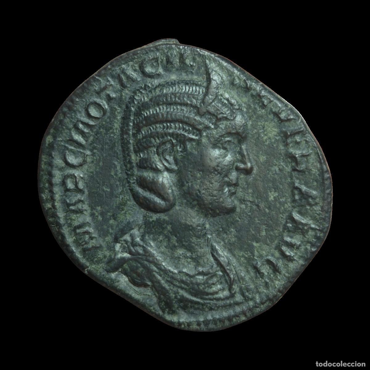 Monedas Imperio Romano: NT/ SESTERCIO OTACILA SEVERA REV. CONCORDIA SEDENTE (A976)