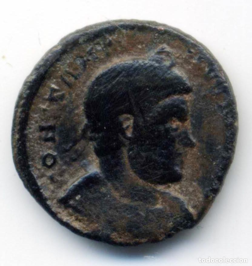 Monedas Imperio Romano: XS- REVERSO INCUSO Constantino AE3 o Follis RARO ERROR