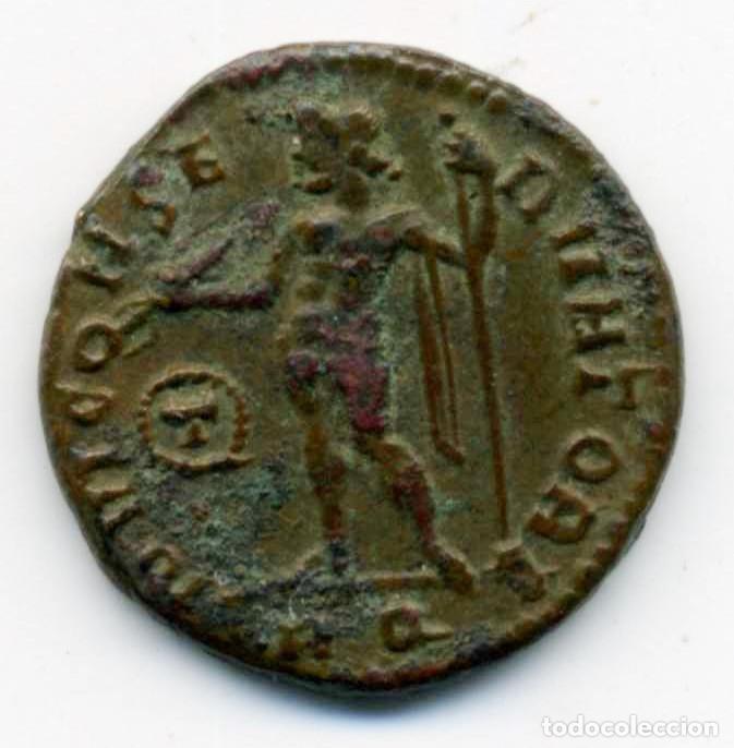 Monedas Imperio Romano: XS- Ceca de ROMA Licinio Follis (318 dC) RARO RQ RIC 131 (R4)