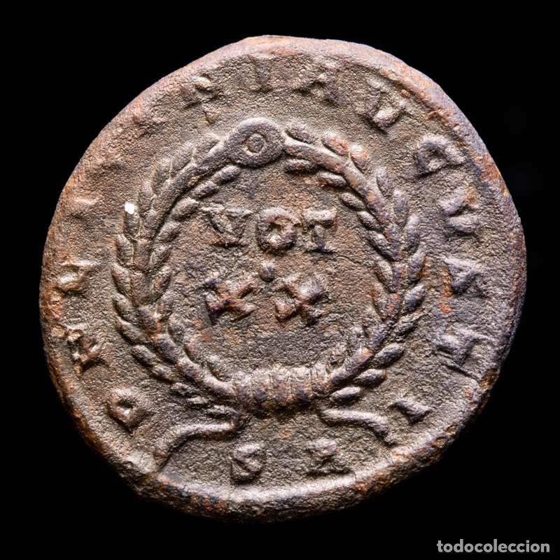 Monedas Imperio Romano: Escaso y bonito follis Licinio I Arles SA DN LICINI AVGVSTI - VOT XX