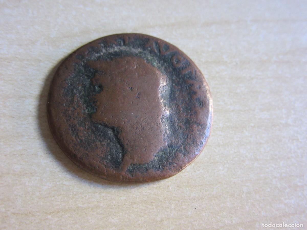 Monedas Imperio Romano: Dupondio de Ner&oacute;n (54-68 DC )Di&aacute;metro 2,5 cm Peso 8,8 gr