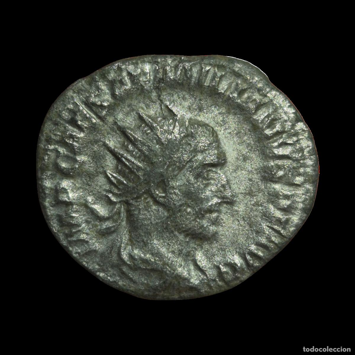 Monedas Imperio Romano: NT/ ANTONINIANO AEMILIANO REV. EMPERADOR ESTANTE (A984)