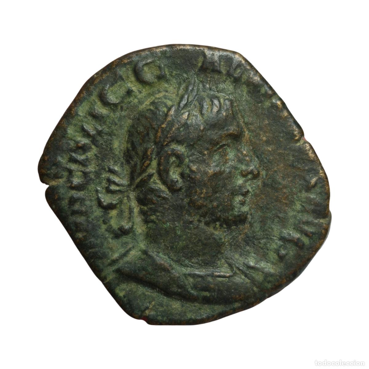 Monedas Imperio Romano: NT/ SESTERCIO GALIENO REV. CONCORDIA ESTANTE (A1175)