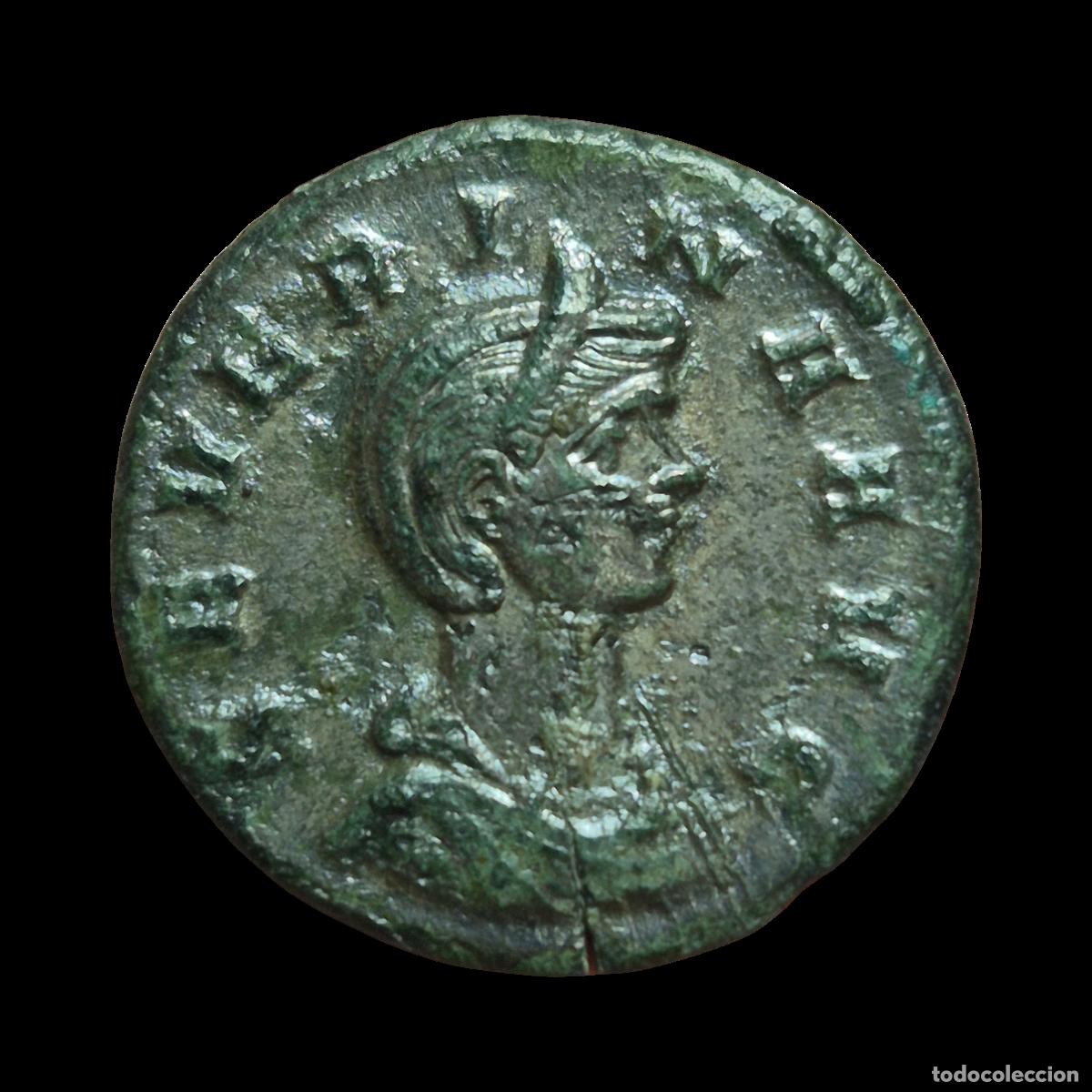 Monedas Imperio Romano: NT/ DENARIO SEVERINA REV. VENUS ESTANTE (A991)