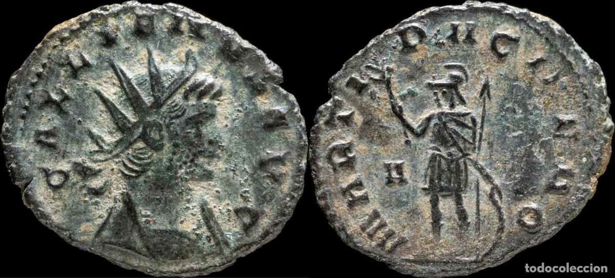 Moedas Imp&eacute;rio Romano: Galieno - MARTI PACIFERO - 22 mm / 2.85 gr.