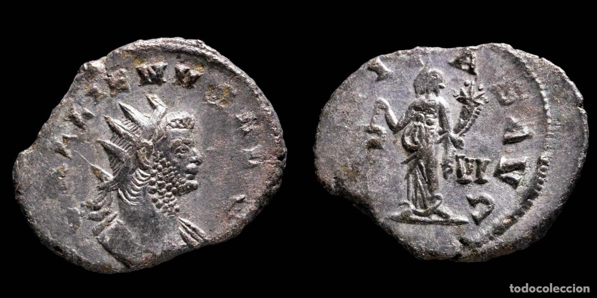 Moedas Imp&eacute;rio Romano: Antoniniano de Galieno - AEQVITAS AVG - 20 mm / 3.36 gr.