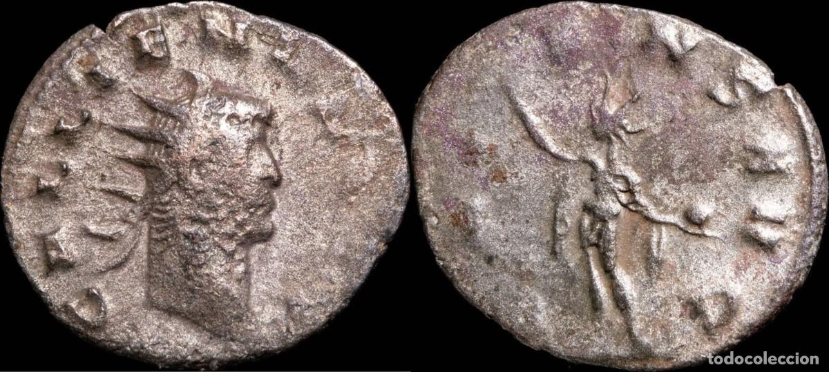 Moedas Imp&eacute;rio Romano: Antoniano de Galieno - ORIENS AVG - 21 mm / 2.14 gr.