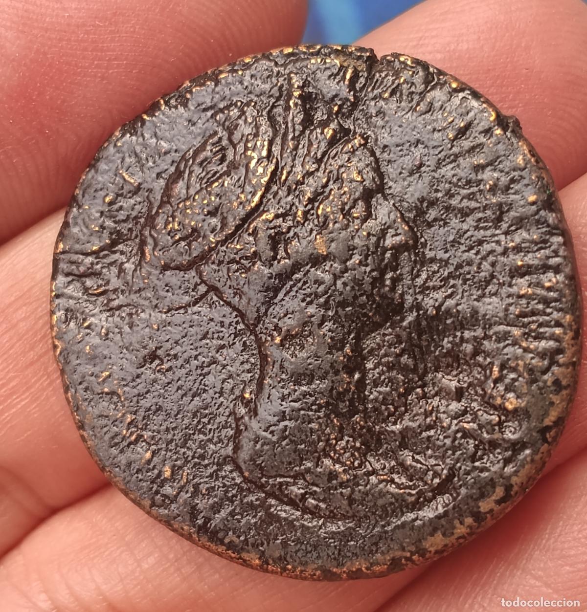 Monedas Imperio Romano: Sestercio romano de Sabina