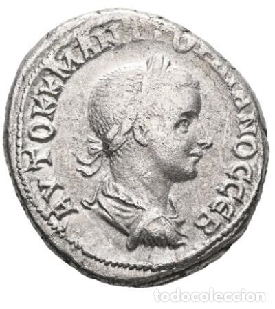 Monedas Imperio Romano: Imperio Romano &middot; Gordiano III &middot; Tetradracma Provincial &middot; Antioqu&iacute;a &middot; 238-244 d.C.