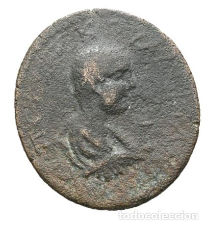 Monedas Imperio Romano: Gran bronce de Galieno. Panfilia. In&eacute;dita. Muy rara. &iquest;&Uacute;nica?