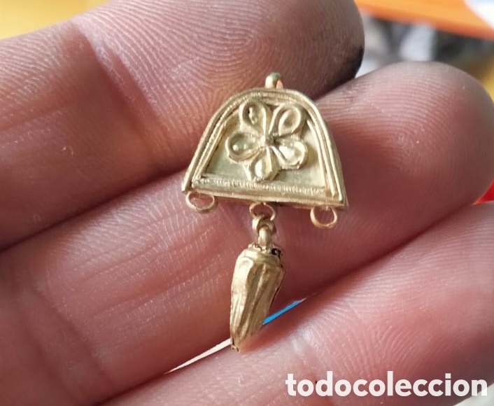 Monedas Imperio Romano: Pendiente romano de oro