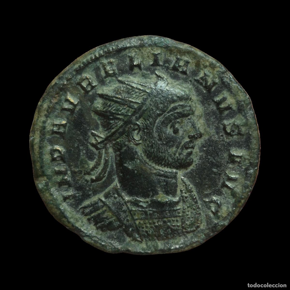 Monedas Imperio Romano: NT/ ANTONINIANO AURELIANO REV. SOL ESTANTE (A990)
