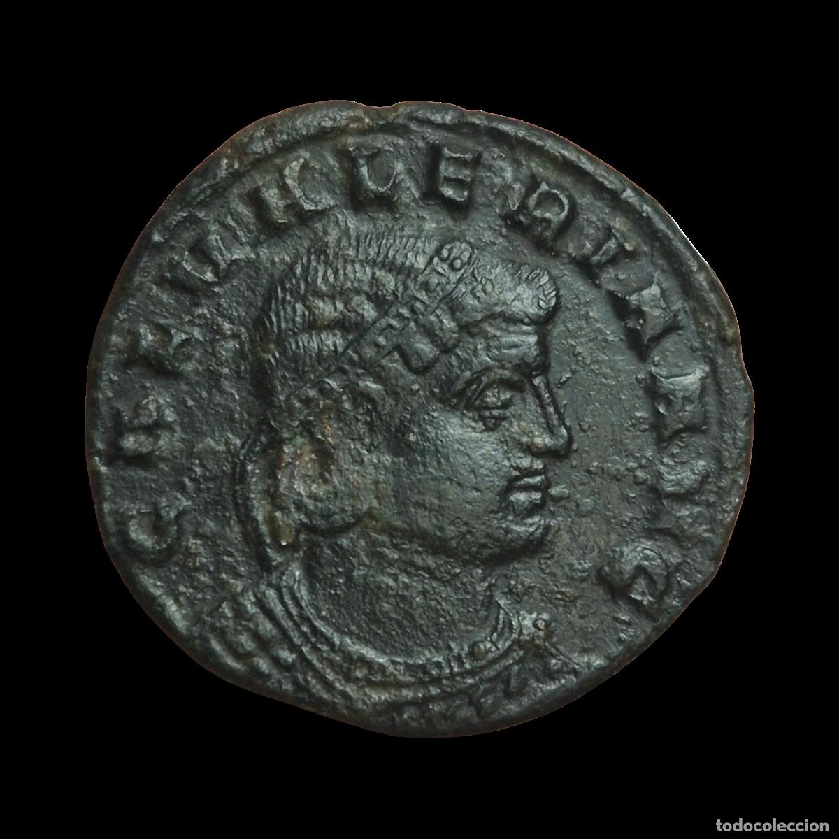 Monedas Imperio Romano: NT/ FOLLIS GALERIA VALERIA REV. VENUS ESTANTE (A997)